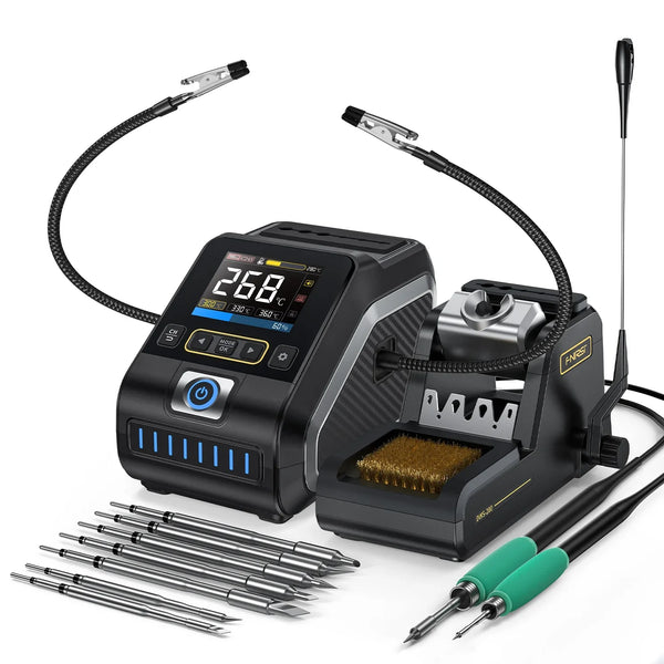 200W Precision Digital Soldering Station Kit
